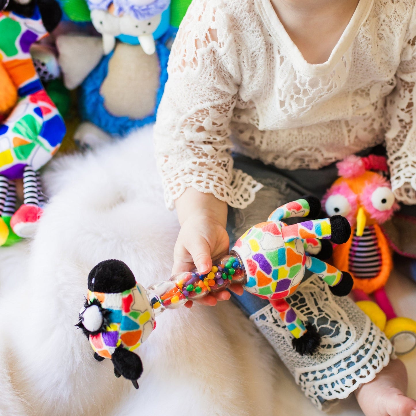 Jaffy The Giraffe - Rattle & Activity Toy