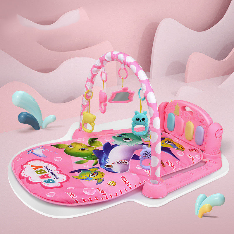 Baby Play Gym with Piano – Musical Fitness Frame for Infants