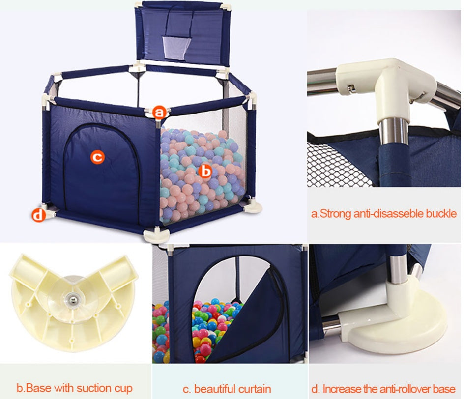 Portable Indoor/Outdoor Playpen