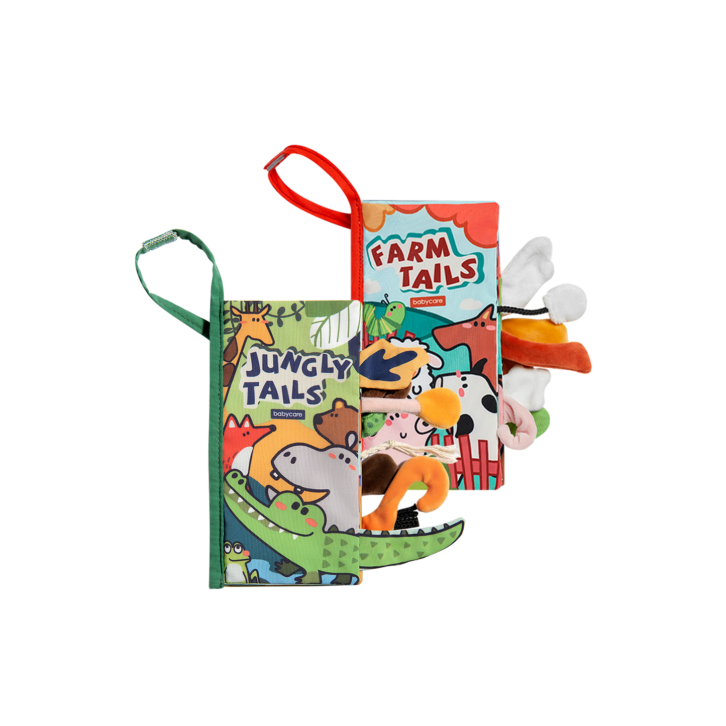 Animal Tails Cloth Books