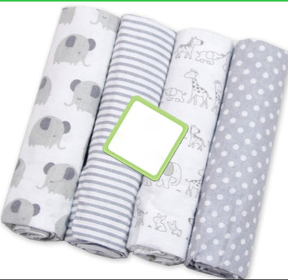 4 Pack Newborn Swaddle Wrap