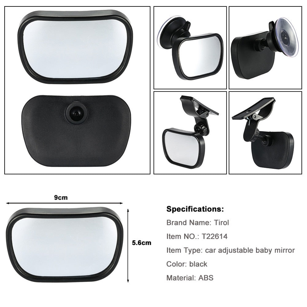 Mini Safety Adjustable Baby View Mirror