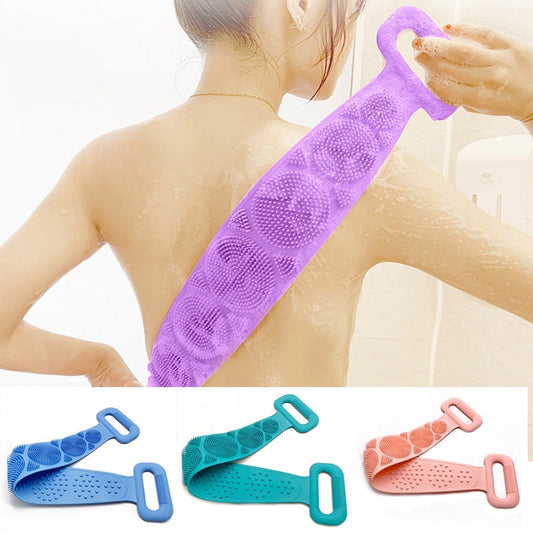 Silicone Double Sided Body Scrubber Belt