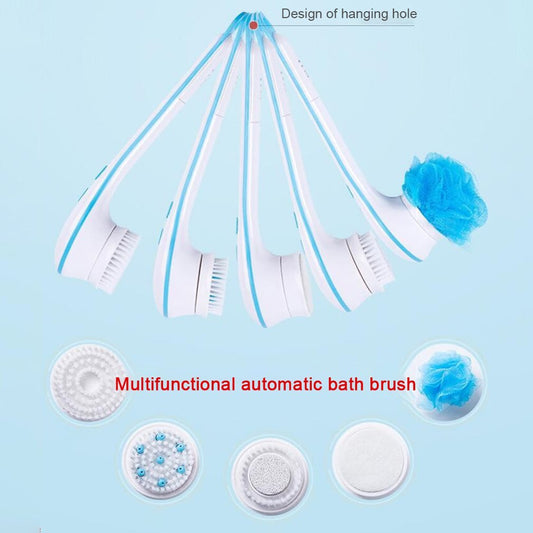 5-In-1 Electric Exfoliating Shower Brush