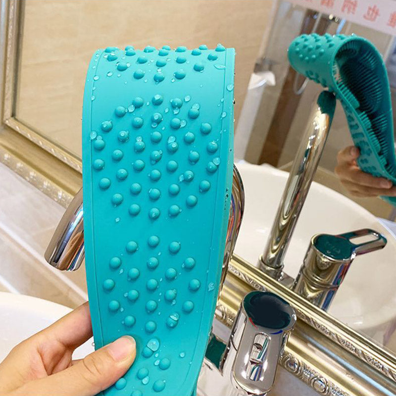 Silicone Double Sided Body Scrubber Belt