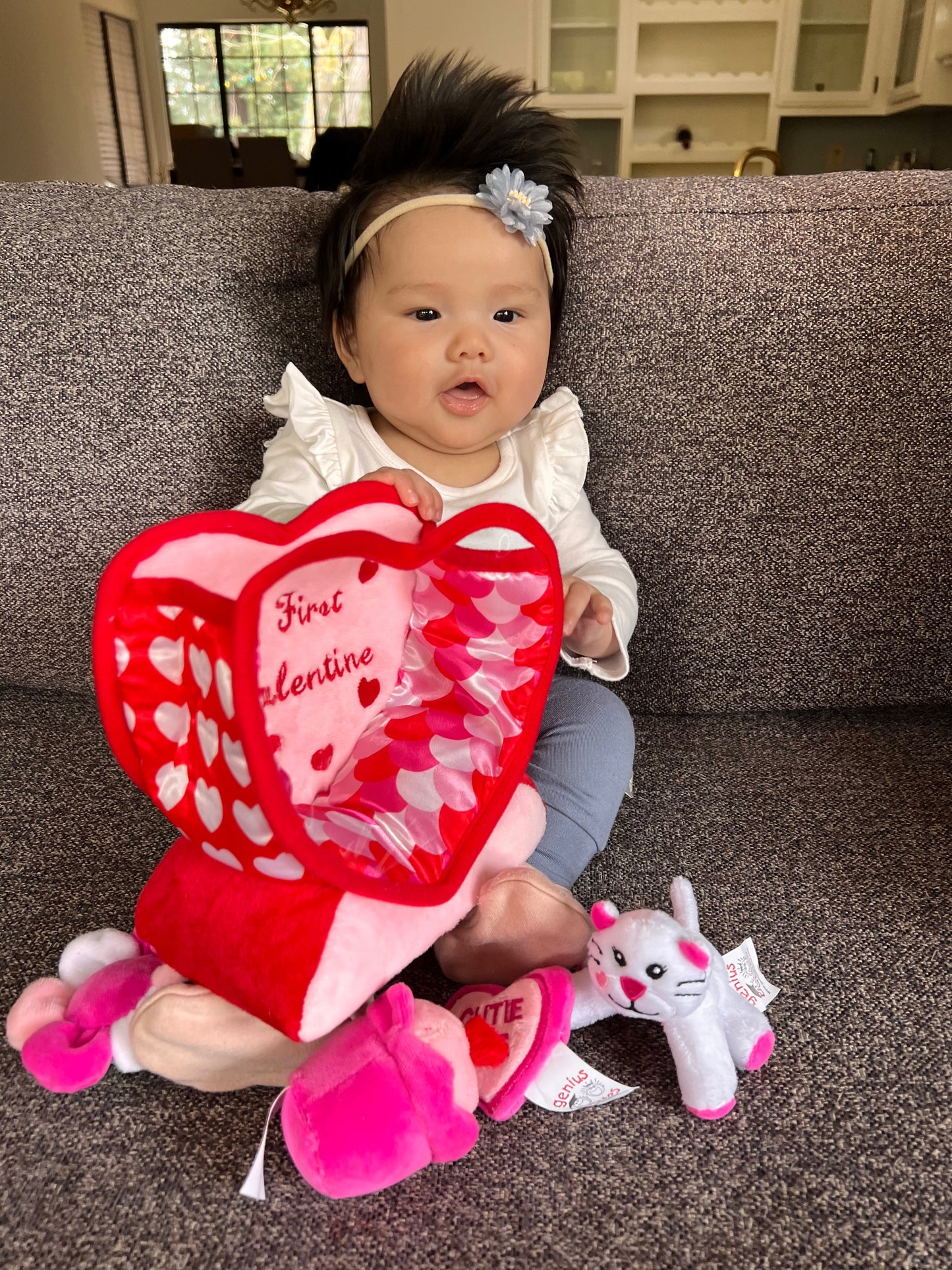 Valentine's Day Plush Fill & Spill Playset