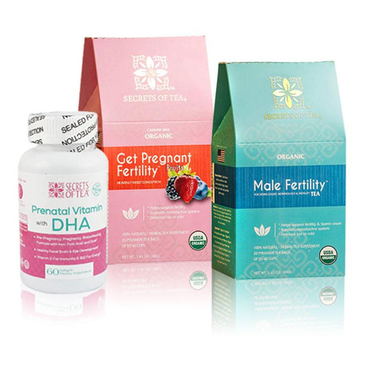 Conception Bundle w/Prenatal Daily Vitamins (him/her)