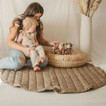 French Linen Baby Playmat