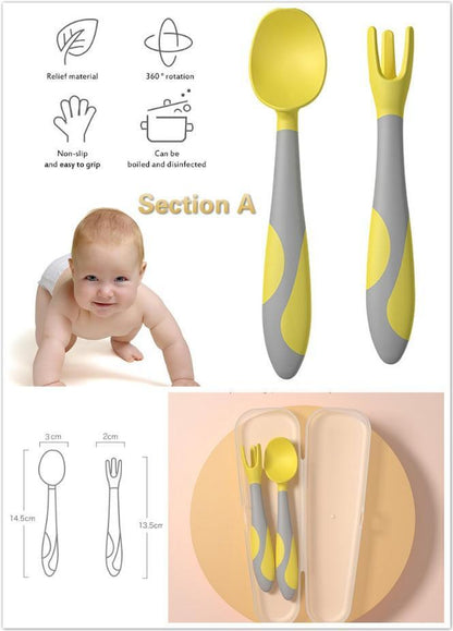 Soft Silicone Tableware