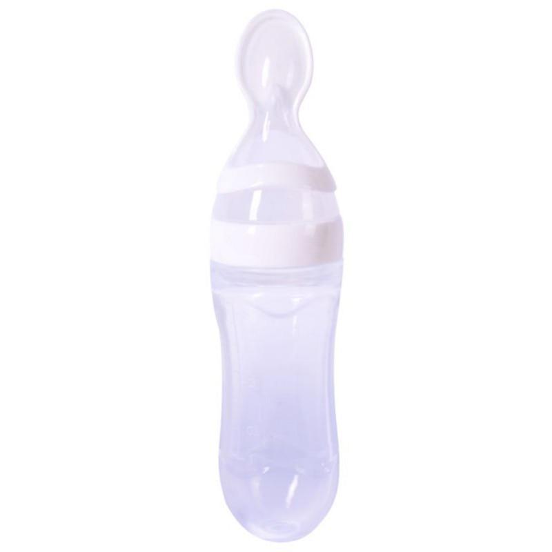 Silicone Bottle w/ Spoon