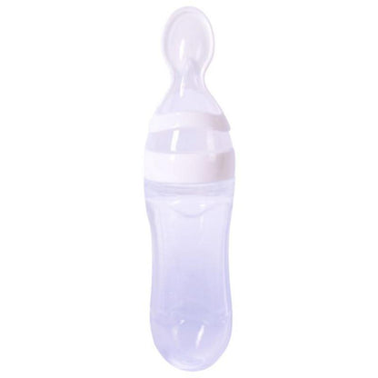 Silicone Bottle w/ Spoon