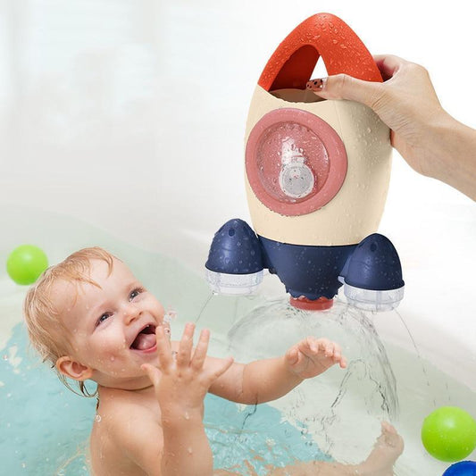 Spray Rocket Bath Toy