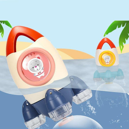 Spray Rocket Bath Toy