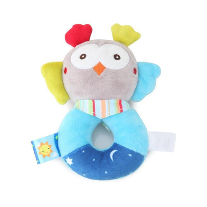 Cartoon Plush Rattle Toy