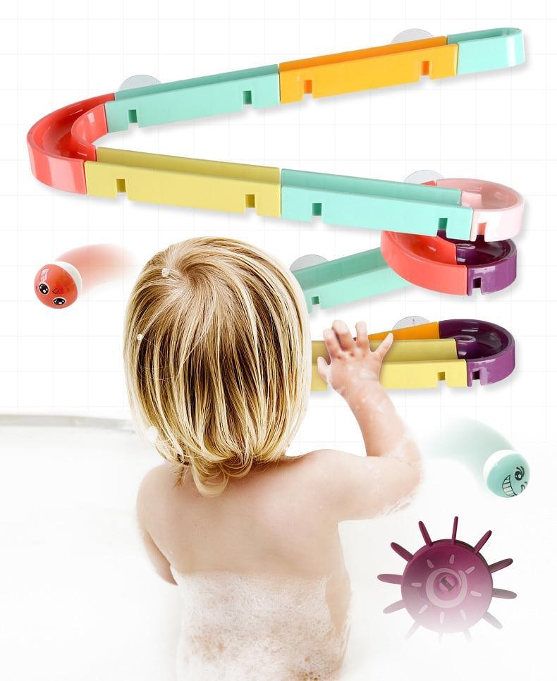 Suction Cup Marble Racetrack