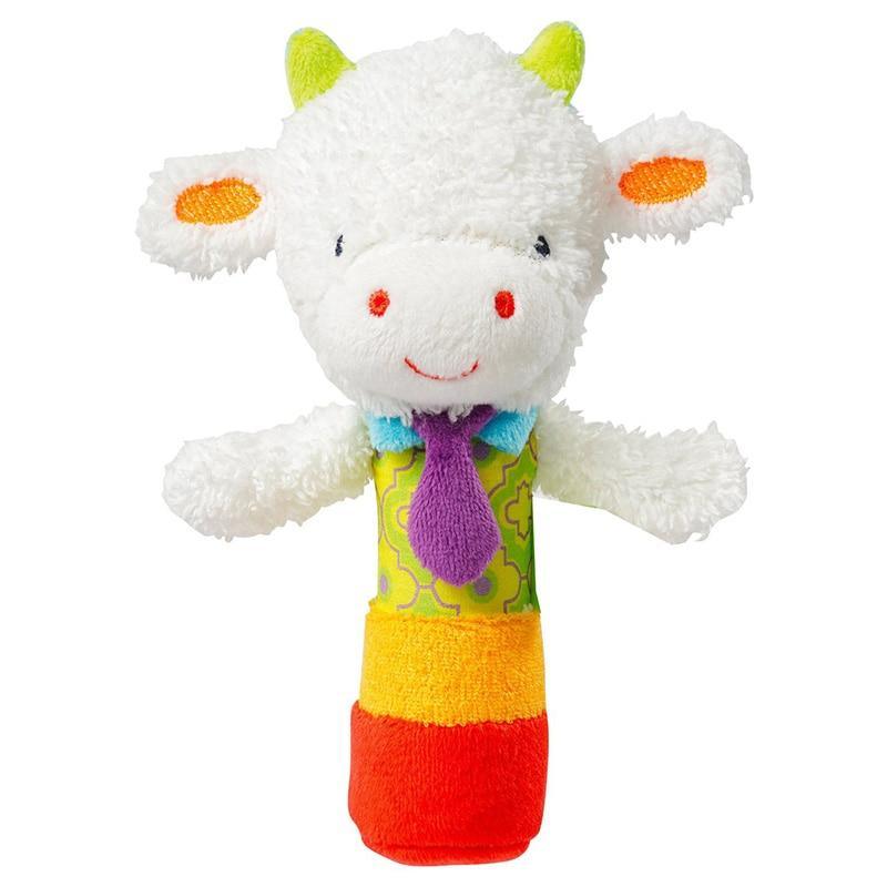 Cartoon Plush Rattle Toy