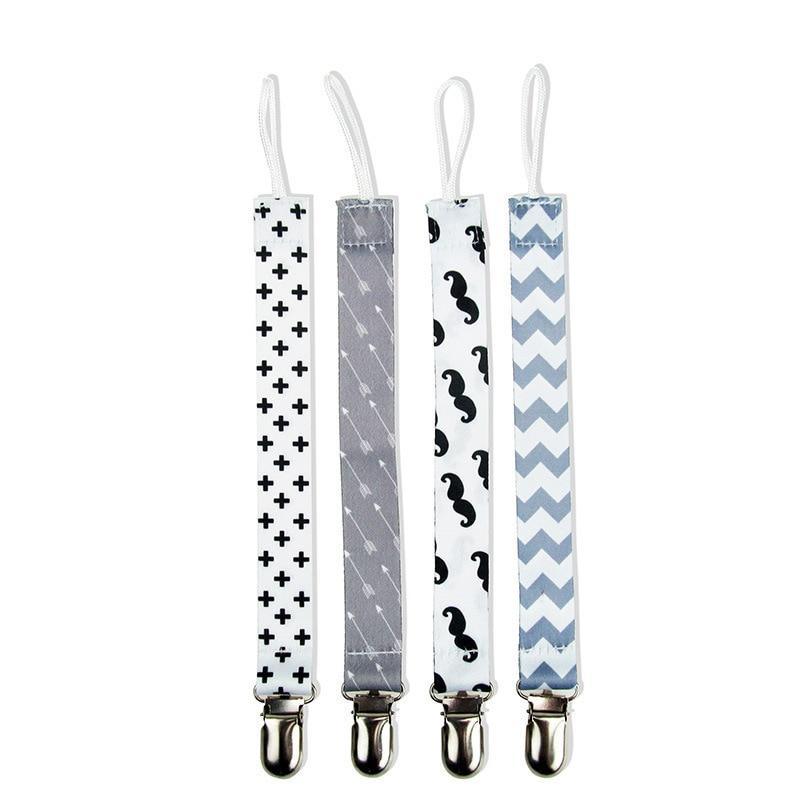 4pcs Pacifier Clips