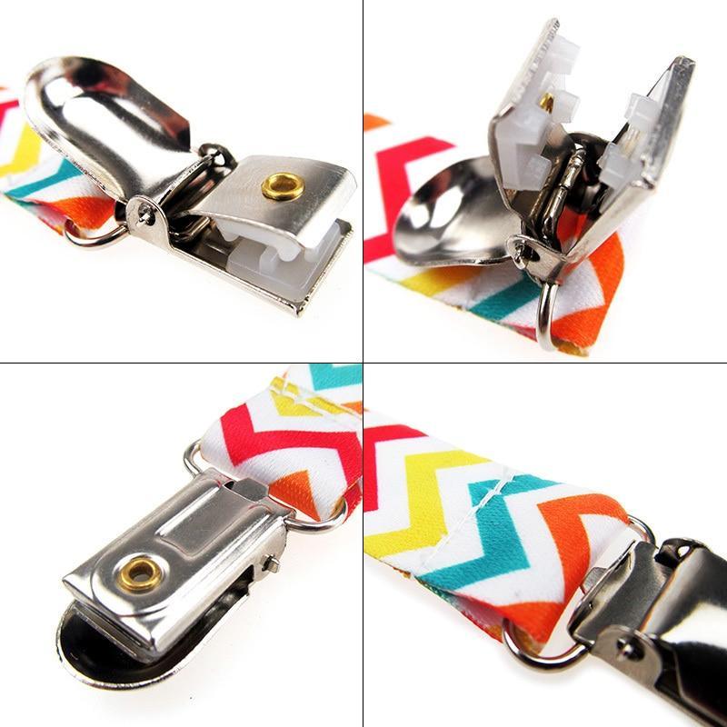 4pcs Pacifier Clips