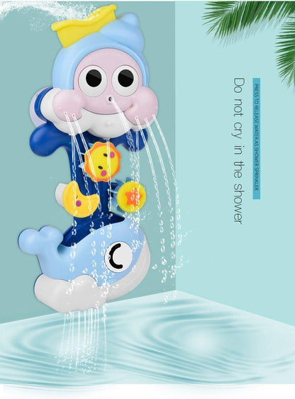 Snail Whale Bath Toy