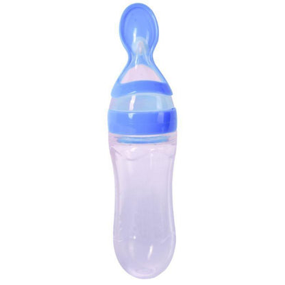 Silicone Bottle w/ Spoon