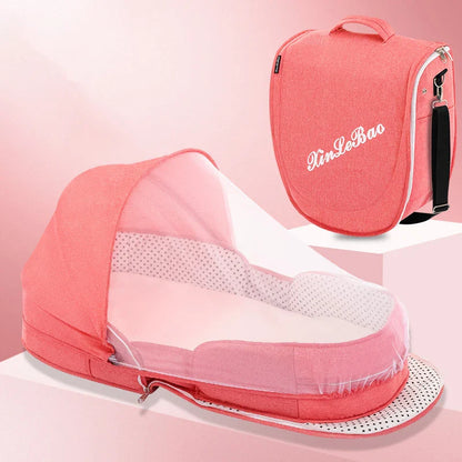 Folding Newborn Travel Bed