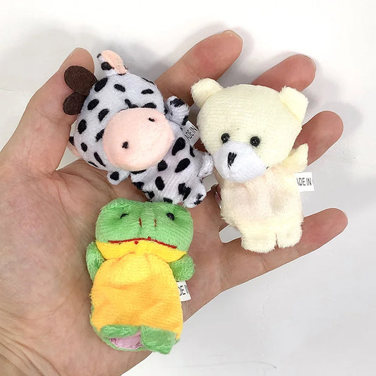 Soft Animal Finger Puppets