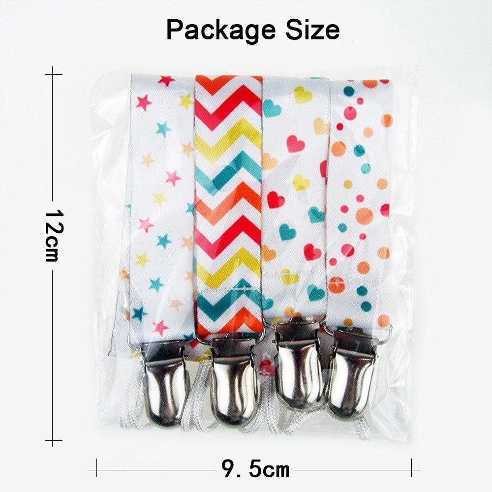 4pcs Pacifier Clips
