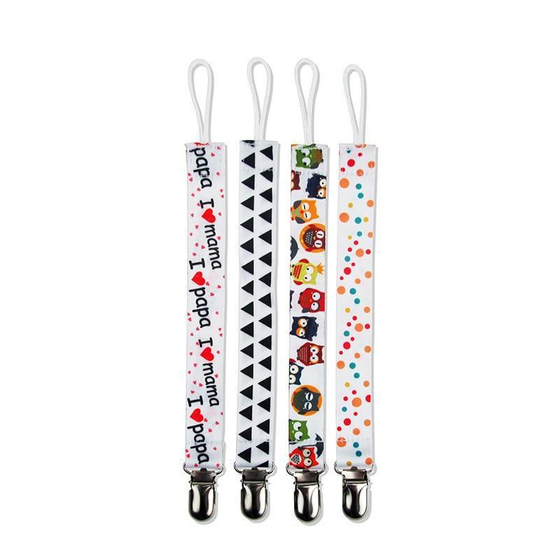 4pcs Pacifier Clips