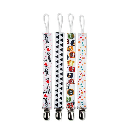 4pcs Pacifier Clips