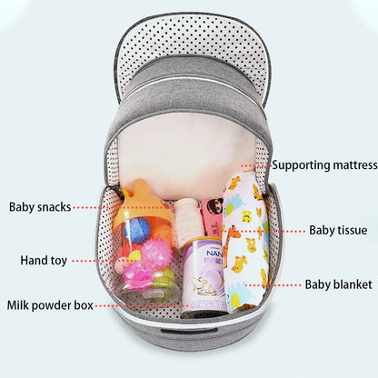 Folding Newborn Travel Bed