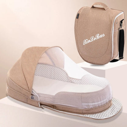 Folding Newborn Travel Bed