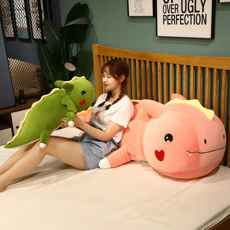 Dinosaur Body-Pillow Plushies