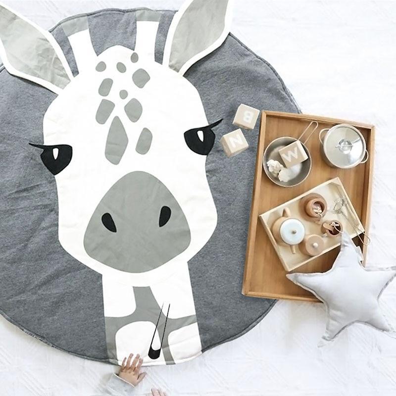 Cartoon Animal Play Mat