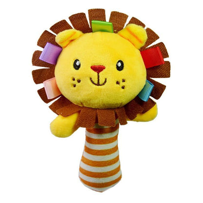 Cartoon Plush Rattle Toy