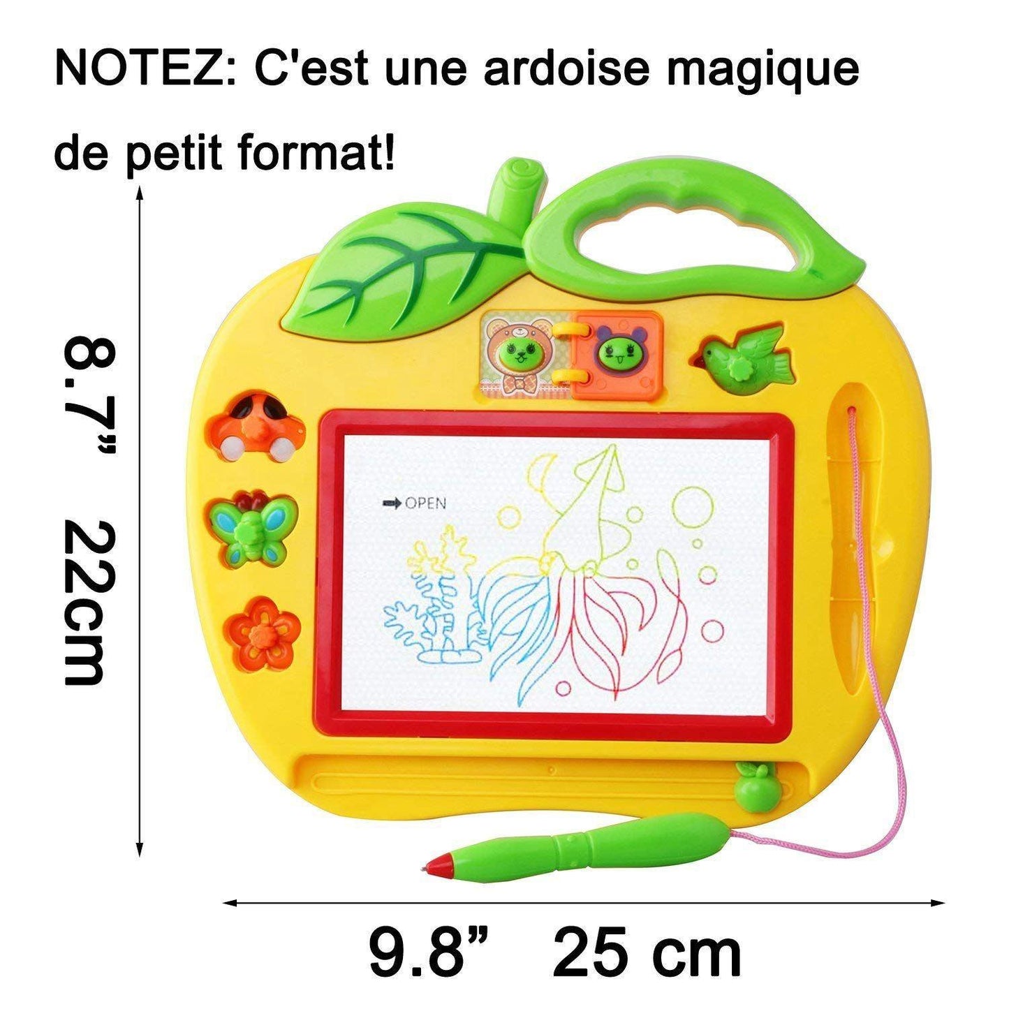Magic Magnet Board Drawing Table Small Format with Stamps Board for Boys and Girls In Modern New Design Great Gift For Kids