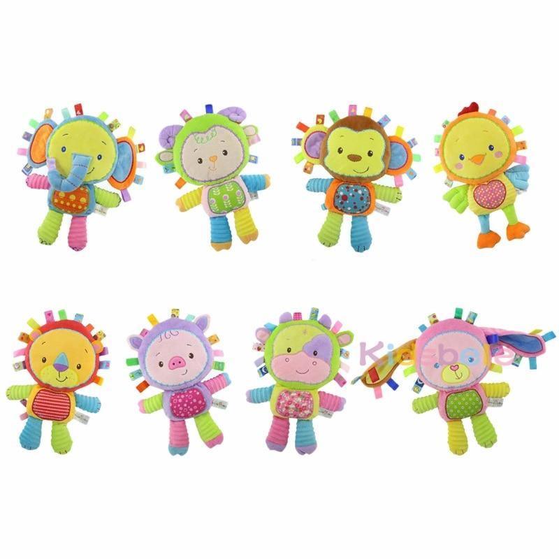 Soft Plush Rattle Toy