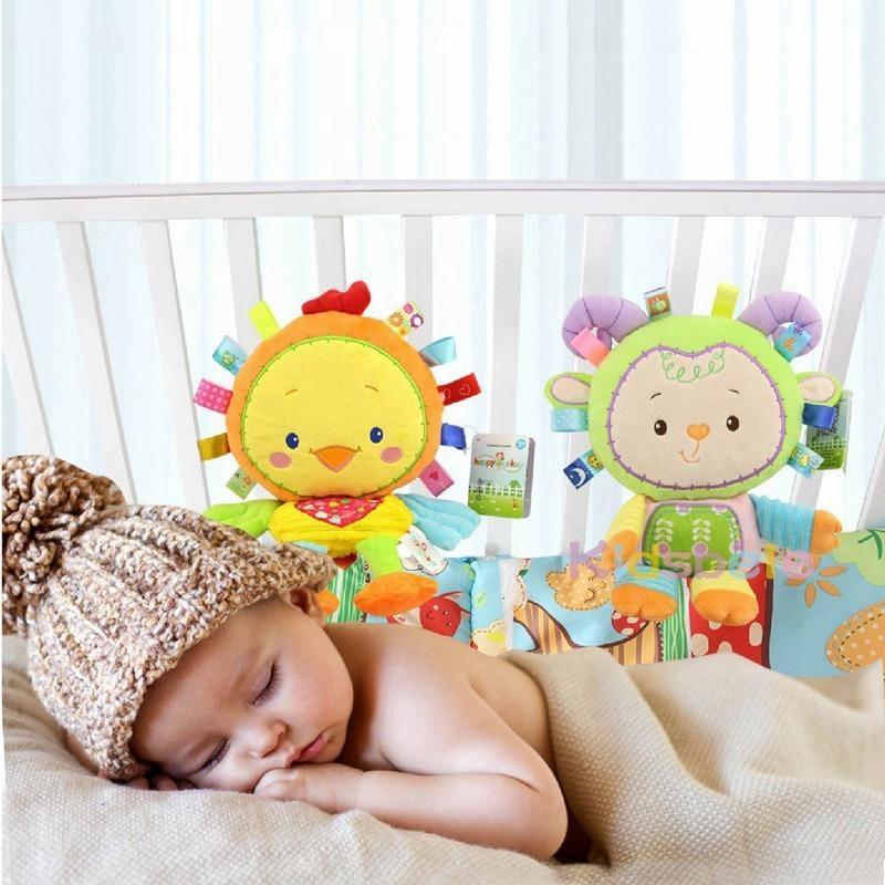 Soft Plush Rattle Toy