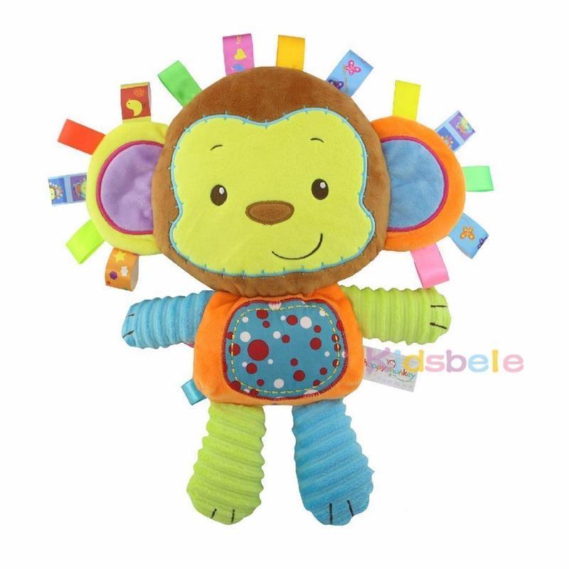 Soft Plush Rattle Toy