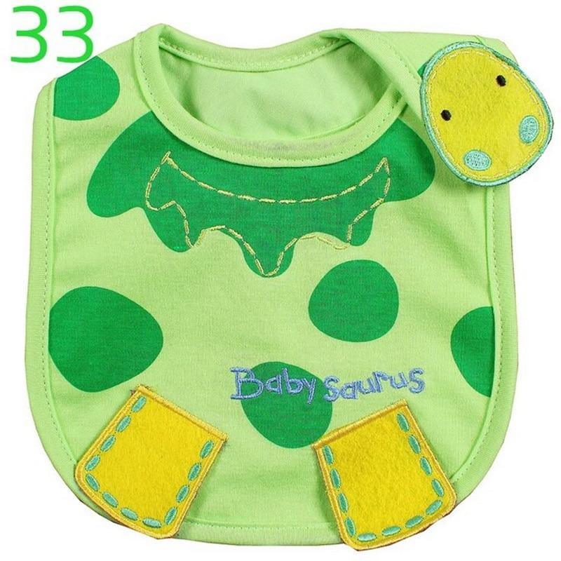 Cartoon Cotton Bib