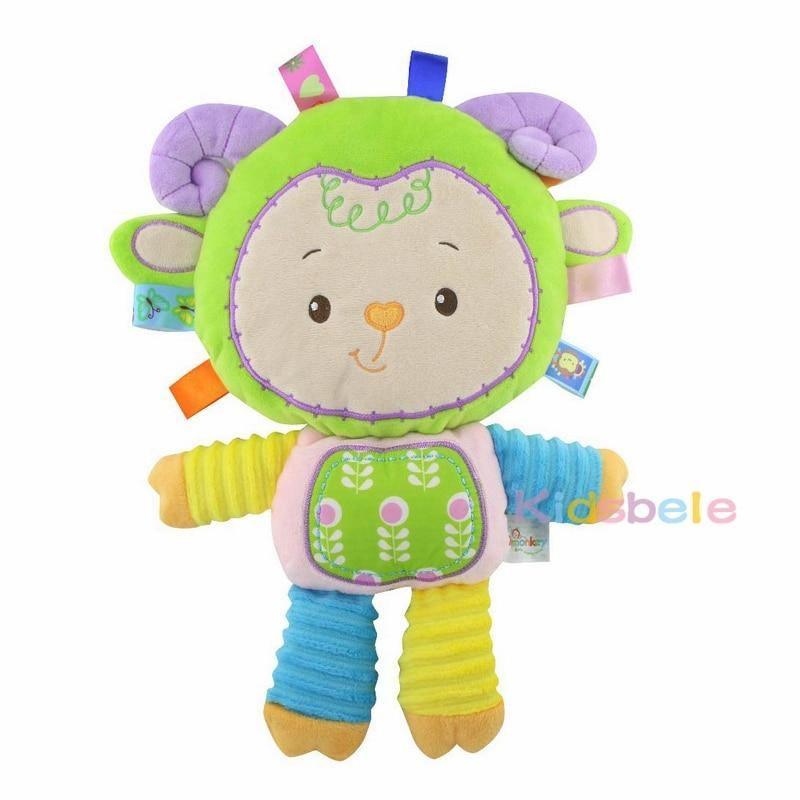 Soft Plush Rattle Toy