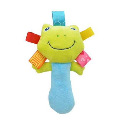 Cartoon Plush Rattle Toy