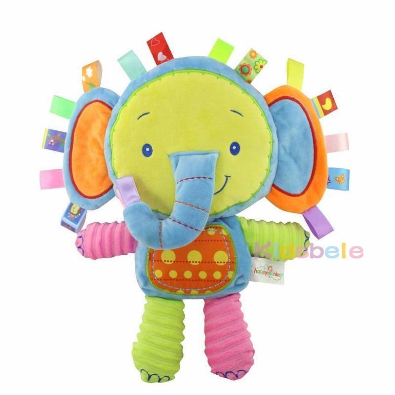 Soft Plush Rattle Toy