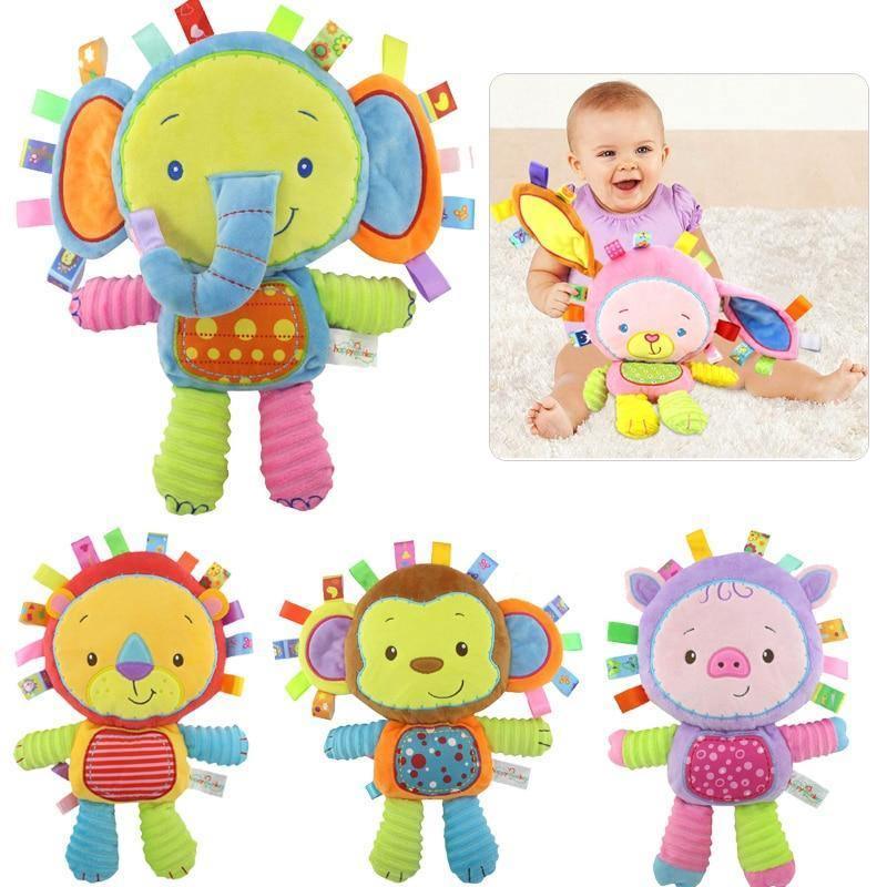 Soft Plush Rattle Toy