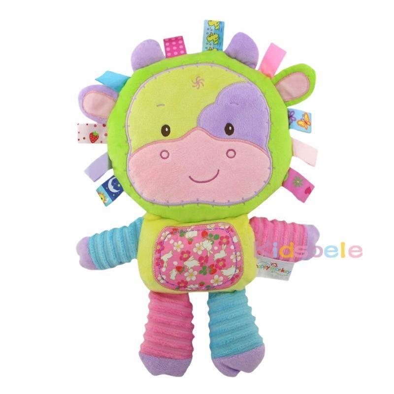 Soft Plush Rattle Toy
