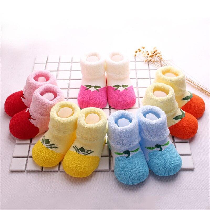 5 Pairs Warm Baby Socks