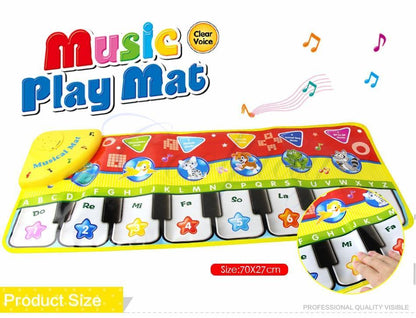 Trend Baby Piano Mats Music Carpets Children Touch Play Game Musical Carpet Mat Educational Toys  Electronic Toy For Kids