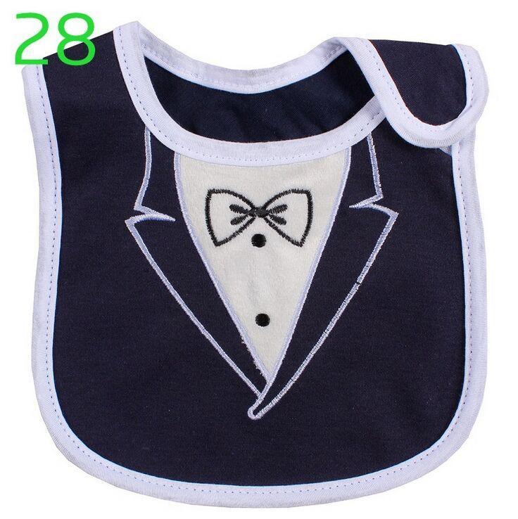 Cartoon Cotton Bib
