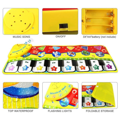 Trend Baby Piano Mats Music Carpets Children Touch Play Game Musical Carpet Mat Educational Toys  Electronic Toy For Kids