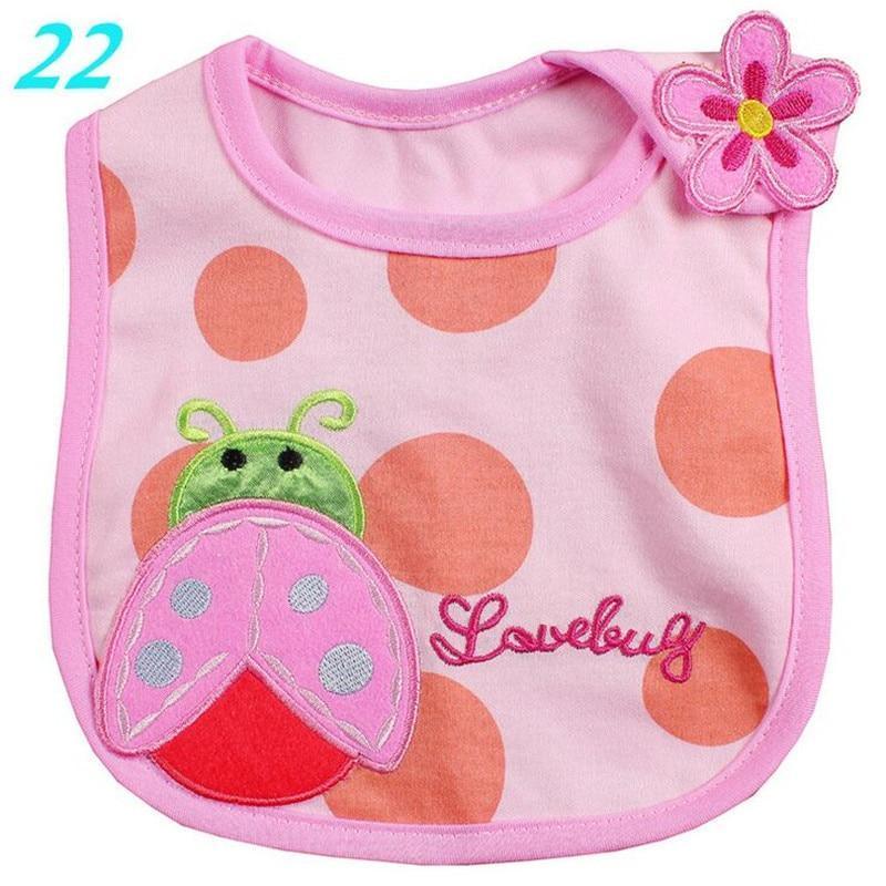 Cartoon Cotton Bib