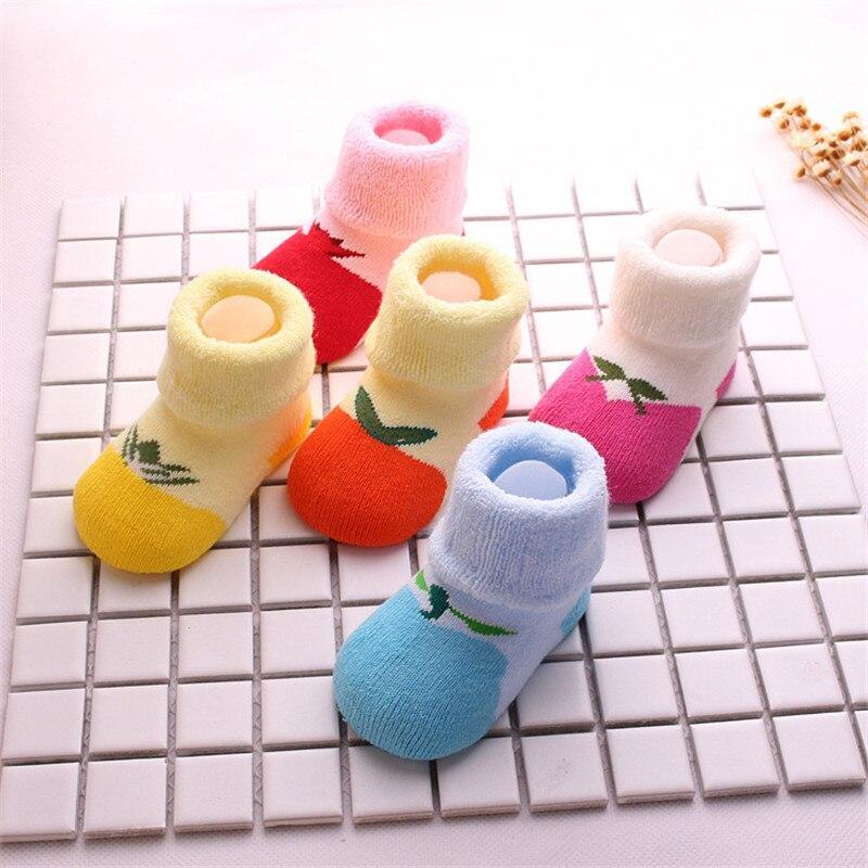 5 Pairs Warm Baby Socks